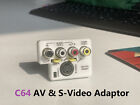 Commodore 64 128 Av Adaptor - S-video Composite 2ch Audio L r