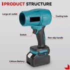 Turbo Blower  Cordless Turbo Super Power Air Duster Fan For Drying Cleaning