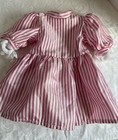 American Girl Doll Samantha Striped Birthday Dress 1990 Pleasant Company