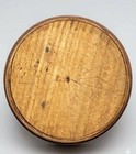 Fabulous Antique Victorian Shaker Wood Pill Box  Rare 19th Century Miniature   
