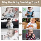 Zoedo Baby Teething Toys  Remote Control Shape Teething Toys  Cell Phone Tee   