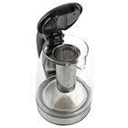 1 8l Electric Glass Kettle Rgb Led Light Hot Water Kettle Tea Pot Coffee Kettle