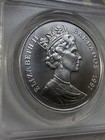 1991 Barbados Silver  10 Matte Finish Graded Ms 69 By Anacs Low Mintage