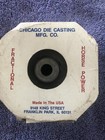 New Chicago Die Cast Pulley 4  Dia  1 2    Bore Single V Groove For A Belts 400-a