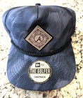 New Era Atlanta Braves Patch Logo The Golfer Print Navy Blue Slate Snapback Hat