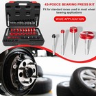 43pcs Wheel Bearing Press Kits Bearing Race And Seal Driver Set For Most Vehicle