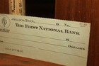 Vintage Blank Check First National Bank Jellico  Tennessee 