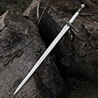 Hand Forged High Carbon Steel Viking Sword Medieval Battle Ready With Scabbard  