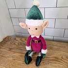 Jellycat London Eldo Elf 12  Christmas Plush Stuffed Animal Toy Shelf Sitter