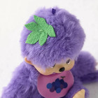 Sekiguchi Monchhichi Grape Fruit Colors 5 5  Monkey Plush - Nwt