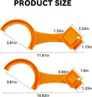 2 Pcs Rv Sewer Hose Wrench  Multi Purpose Fittings Wrench To Connect And Disconn
