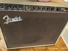 1960s Fender Pro-amp Brownface Vintage Tube Amp 1x15  5g5 Updated To Ab763 