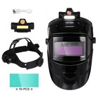 New Welding Helmet Mask Auto Darkening Welder Arc Tig Mig Grinding Solar Powered