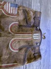 Kruger Leather Lederhosen  Mens Eu Size 48