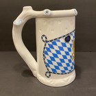 Vtg West Germany German Beer Stein With Bayern Coat Of Arms Bavaria Porcelain 