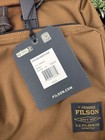 Filson Dryden Whiskey Briefcase Cordura Nylon Bag Leather Handles Brand New