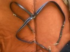 New Harwich English Elastic Leather Breastplate Breast Collar Running Martingale