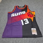 Steve Nash Phoenix Suns Mitchell   Ness Split Jersey 1996-97 Hardwood Classics L