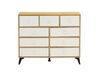 Cabinet  Wood Mdf Boards 9 Drawers Dresser wood Colour