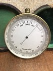 Antique Compensated Barometer W  Original Case