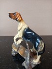     rare    big Ear Hound  Beagle Hunting  Coon  Sport Dog  5x4  Antique  Porcelain 