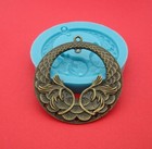 Silicone Mold Pendant Ornament Jewelry Making Resin Polymer Clay  