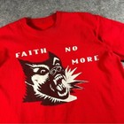 Vintage Faith No More Shirt Mens Large Red 90s King For A Day Rock Band Rare