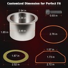 K-0650 Air Compressor Cylinder Sleeve And Compression Ring Replacement Kit Pe   
