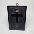 Vintage 1931 Catholic Christianity Brown Bakelite Last Rites Box Sacred Service
