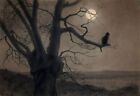 Cat In The Moonlight    Theophile Steinlein   1900   Archival Quality Art Print
