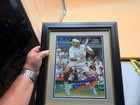 Roger Federer Signed Framed Tw Cover Fedex 2003