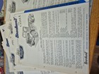 10 1963 Brockway Trucks  Brochures Specifications Lot Model C158ll Tandem Axle 