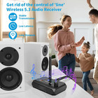 Bluetooth 5 3 Home Stereo Audio Receiver Aux Usb Optical Hd Music To Rca Adapter