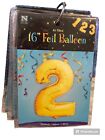 16  Inch Number    2    Gold Large Number Foil Balloon Party Birthday Wedding