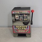 Bandit Slot Machine Bank Toy One Armed Casino Slots Spinner Las Vegas