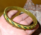 Ancient Byzantine Bangle Medieval Roman Glass Bracelet Excavated In Mali  Africa