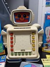 Vintage 1980s Playskool Alphie Ii Robot   3 Activity Sets Boxed Cards Game Lot