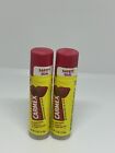 Carmex Daily Care Moisturizing Lip Balm  2 -strawberry 4 25g ea   1 Cherry 10g