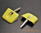 Brand New Jukebox Needle Pair Fits Seeburg Showcase-yellow Pair 