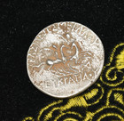 Ancient Roman Republican Silver Denarius Coin Circa 211   190 Bc