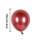 50pcs 10  Chrome Balloons Metallic Latex Pearl Helium Baloons Birthday Party 