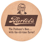 Bartels Brewing Co Beer Coaster Edwardsville Pa