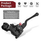 Left Hand Rear Brake Lever Assy For Honda Rancher 350 Trx350fe Trx350te 2000-06