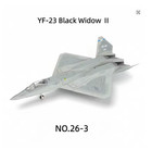 Yf-23 Stealth Fighter Building Blocks 21cm Military Jet Model Kit No Glue
