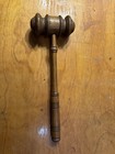 Antique Lawyer Judge Gavel Hammer Wood Collectible Table Decorative