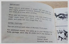 1964 Colorforms Monster Book With Magic 6 Unused Print Papers