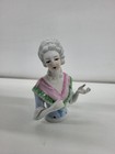 Art Deco Style Half Doll Figurine Marchioness Half Doll Pincushion Arms Away Fre