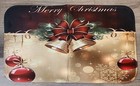 New Christmas Shower Curtain Set Nonslip Rug Bathroom Toilet Lid Cover Bath Mat