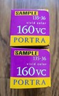 Lot Of 2 Kodak Portra 160vc 35mm Film Iso 160  Expire 12 2008 New   Sealed 