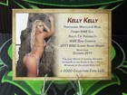Kelly Kelly Kiss Card Signed Autograph Auto 2020 Collectors Expo Tna Aew Wwe